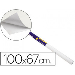 Pizarra blanca clipper rollo de 100x67 cm