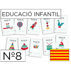 Cuaderno rubio educacion infantil nº8 catalan