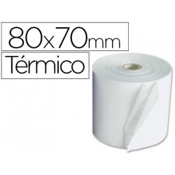 Rollo termico 80x68x11mm 58 grs