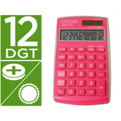 Calculadora citizen bolsillo cpc112pkwb 12 digitos fucsia serie wow