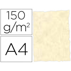 Papel pergamino din a4 troquelado 150 gr color parchment topacio paquete de