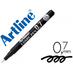 Rotulador artline calibrado micrometrico negro comic pen ek287 punta polia