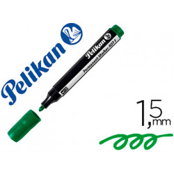 Rotulador pelikan marcador permanente marker 407 verde