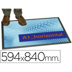 Alfombra planning sisplamo transparente con funda personalizable 594x84cm